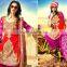 Off White Net Designer Pakistani Suit