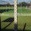 pvc coated welded wrought iron fence with folds
