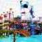 Amusement Park Equipment big water slide For Kids And Adults