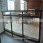 dance floor aluminum handrail for indoor steps interior glass railing