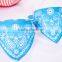 Hot Selling Dog Saliva Scarf/ Pu Leather Dog Triangular Bandage Collar/ Dog Scarf Collar Made In China