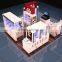 Customized wood glass showcase designs cosmetics glass display showcase