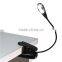 Gooseneck Clip Extra-Bright 2 LED Book Reading Light Portable LED Emergency Light 2 Brightness Settings Perfect for Bookworms