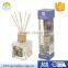 Custom printed large capacity reed diffuser with flower for sale