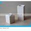 Wooden candle holders set of 2 tealight holder for craft natural wood