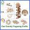 Star Shape Wooden Embellishments for Crafts