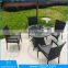 Classical Small Size Round Glass Top Dining Table