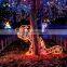 Waterproof outdoor high quality wholesale led new year motif decoration