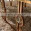 Promotion Modern Stainless Steel Marble Coffee Table Oval Shape B818