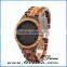 Handmade personized wooden watch ,engraved bamboo wooden watch for men