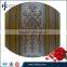 HIGH END engraved solid wooden door factory price by LEFFECK