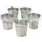 Galvanized Metal Bucket with Handle