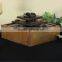 Cascading Pyramid Copper Tabletop Fountain