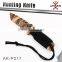 New Design Hunting Knife 3Cr13 Blade Lanyard Wrapped Handle Outdoor Survival Hand Tools