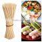 Small Dried Round BBQ Natural Thin Bamboo Stick