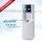 Bottled cold and hot water dispenser with refrigerator