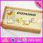 2016 top fashion educational wooden kids domino toy WJ278168