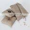 Good smell high quality linen or canvas perfume pouch