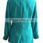 Round Collar Long Sleeve Chiffon with Black Square Blouse Tunic Dress
