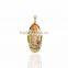 14kt Three Tone Plated CZ Large Virgin Mother Mary Pendant