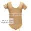 2017 New Arrival Ballet Sparkle Short Sleeve Gymnastics Leotard for Girls