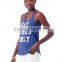 2017 Guangzhou Shandao OEM Hot Selling Series 100% Cotton Printed Dry Fit Basketball Wholesale Tank Top