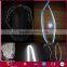 hi vision glow in the dark plastic PVC reflective piping ribbon rope