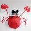 Carnival Party Hats Fancy Dress Adult Crawfish Party Crab Hat M7031311