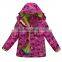 waterproof and windproof hardshell jackets for boy & girl