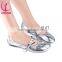 2017 Shiny Folding Girls Women Soft Ballet Shoes PU Ballet Dance Shoes