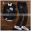milk fiber men sweatshirt suit with 3d printed