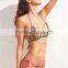 String Pink Bikini Sublimation Printing Swimwear With You Own Logo Design