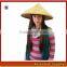 ZT45 Wholesale India coolie straw hat cheap 100% bamboo unisex sun straw hat for sale