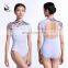 117141037 Printing Spandex Elegant Ballet Leotards