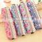 Beautiful vintage wood wind canvas pencil cases