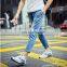 Cotton polyester stretch denim Indigo blue denim with 12oz denim fabric