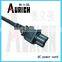 ul flat cable 220v american standard plug power cord with micky mouse plug
