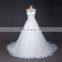 latest designs white lace see through back 2017 wedding dress bridal gown evening dress