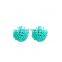 Chic Colorful Handmade Beads Beaded Ball Sharp Stud Earring