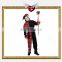 2016 Professional Clown Costumes Halloween Red Clown Man Costumes For Adults