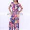 Women western printed cotton designer multi color jumpsuit manufacturer in india