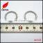 Cheapeast metal O ring buckle with welded for bags