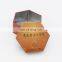 Hexagon shape Honey sweets Packaging tin box