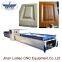 Wood cabinet door PVC film vacuum  hot membrane press machine with double tables