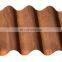 Corten steel ASTM A588 metal vertical corrugated roofing