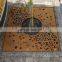 Corten steel tree grate corten steel tree grille
