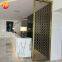 Jyf0036 Small Decorative Aluminum Folding Screen Room Divider