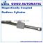 CY1B CY3B Magnetically Coupled pneumatic rodless cylinder