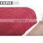 Custom gravity red cotton fleece sensory anxiety blankets cheap adults/kids duvet cover weighted blanket with glass bead