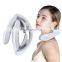 2020 Folding and portable private label electric intelligent neck massager collar with heat for health care